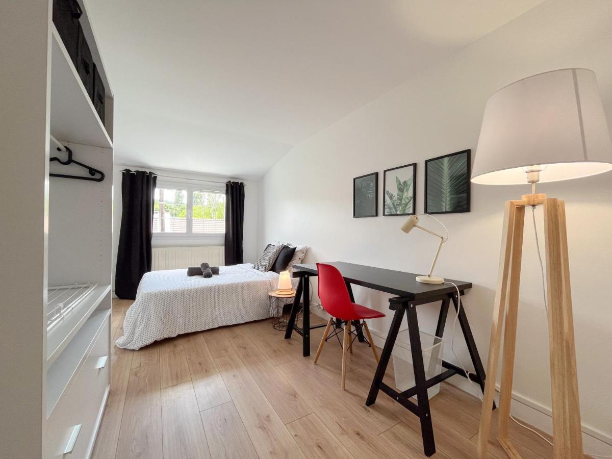 Maison Ideale Pour Visiter Paris Versailles - Chambres Privees Paris-Saclay Bures-sur-Yvette 외부 사진